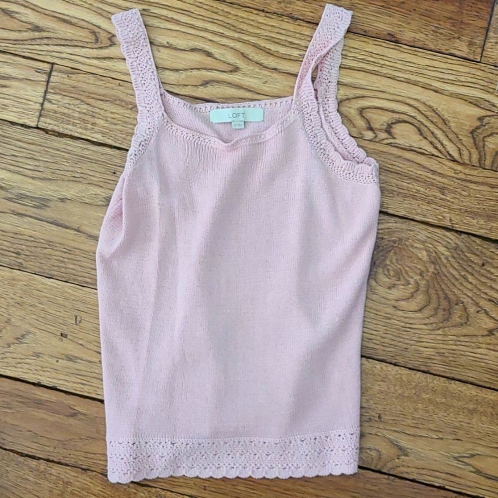 Loft knit sleeveless